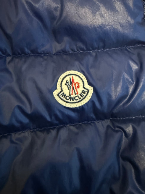Moncler Gui Gilet Size 4 Blue