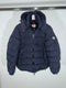 Moncler Brique Jacket Size 5 Navy Blue