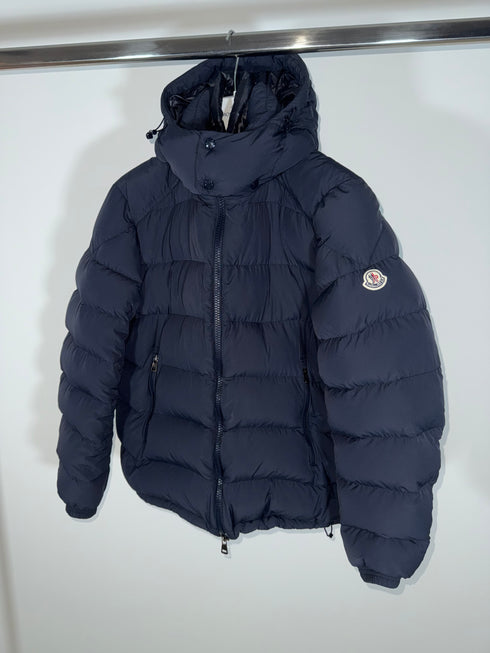 Moncler Brique Jacket Size 5 Navy Blue