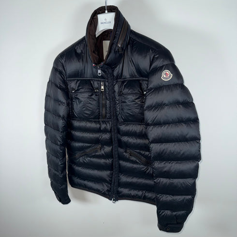 Moncler Norbert Men’s Jacket - Size 2 (S) - Black