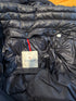 Moncler Brique Jacket Size 5 Navy Blue