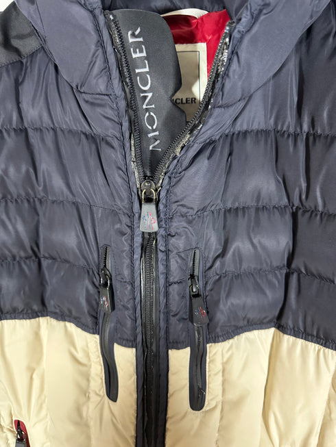 Moncler Semnoz Jacket Size 3 Navy Blue