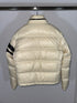 Moncler Eric jacket size 5 cream white