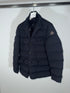 Moncler Rouillac Jacket Size 4 Navy Blue
