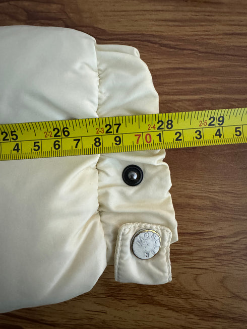 Moncler Eric jacket size 5 cream white