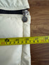 Moncler Eric jacket size 5 cream white