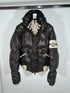 Moncler Leon Jacket Size 7 Brown
