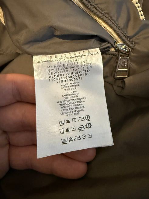 Moncler Albert Jacket Size 2 Grey