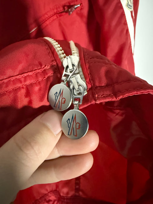 Moncler Emile Jacket Size 4 Red