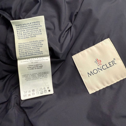 Moncler Yeres Men’s Jacket - Size 3 (M) - Navy Blue