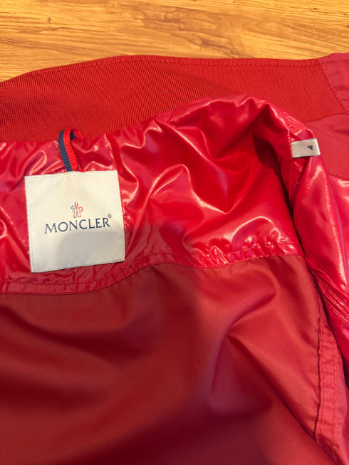 Moncler Emile Jacket Size 4 Red