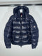 Moncler Maya Jacket Size 2 Navy Blue