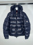 Moncler Maya Jacket Size 2 Navy Blue