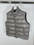 Moncler Gilet Tib vest size 5 silver grey