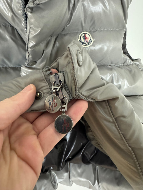 Moncler Gilet Tib vest size 5 silver grey