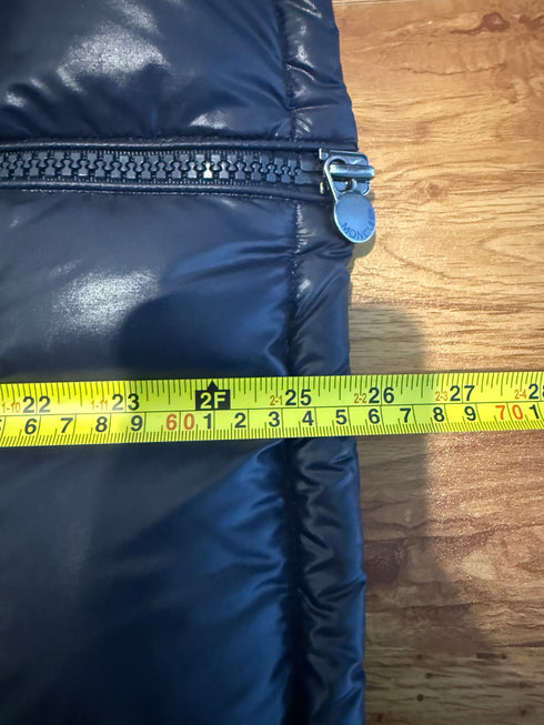 Moncler Maya Jacket Size 2 Navy Blue