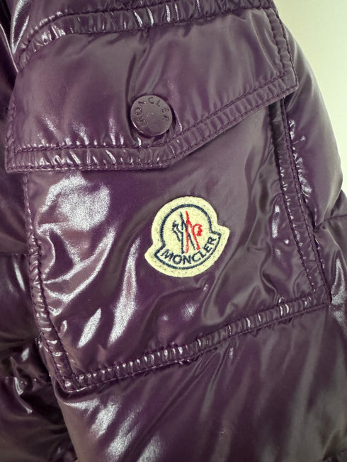 Moncler Maya Jacket size 7 purple