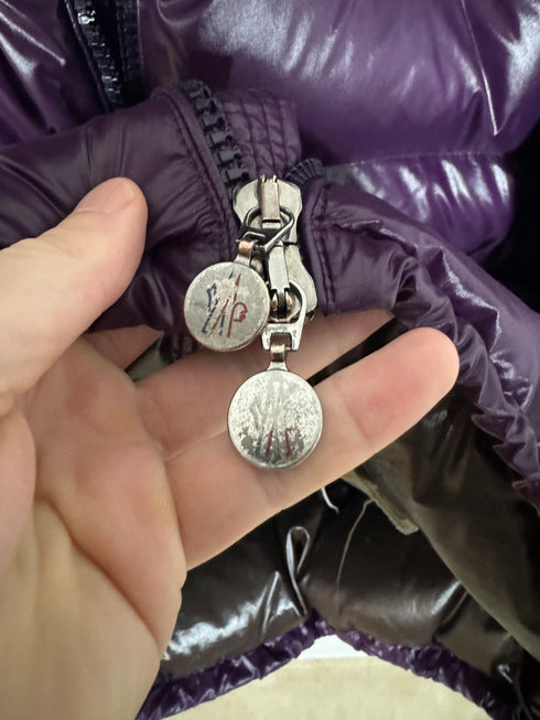 Moncler Maya Jacket size 7 purple