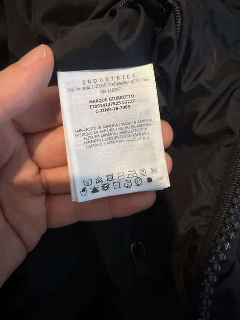 Moncler Marque Jacket Size 6 Navy Blue