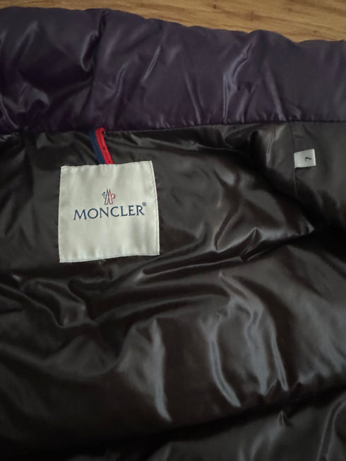 Moncler Maya Jacket size 7 purple