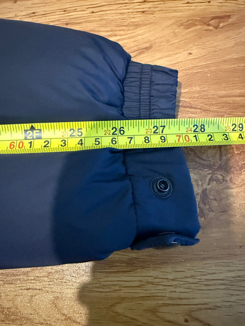 Moncler Marque Jacket Size 6 Navy Blue