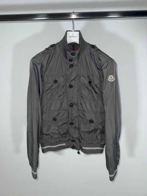 Moncler Delonix Jacket Size 3 Grey
