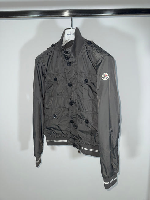 Moncler Delonix Jacket Size 3 Grey