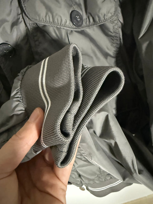 Moncler Delonix Jacket Size 3 Grey