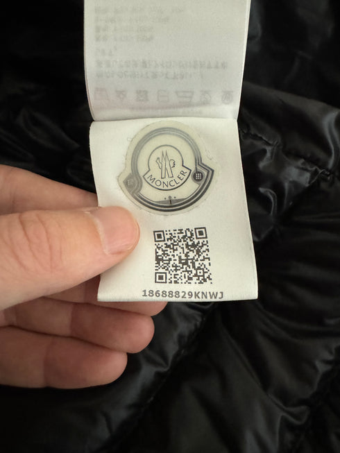 Moncler Daniel jacket size 2 black
