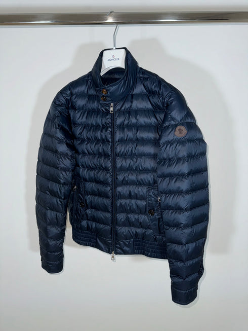 Moncler Pascal jacket size 2 navy blue