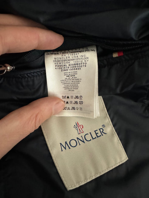Moncler Pascal jacket size 2 navy blue