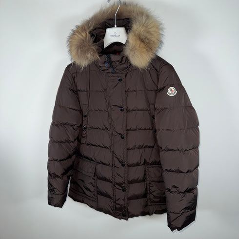 Moncler Mer Women’s Jacket - Size 5 (XL) - Brown