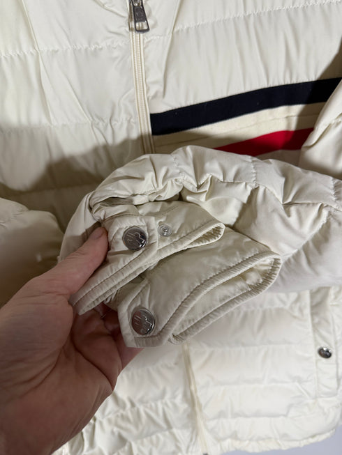 Moncler Yeres Jacket Size 3 Cream White