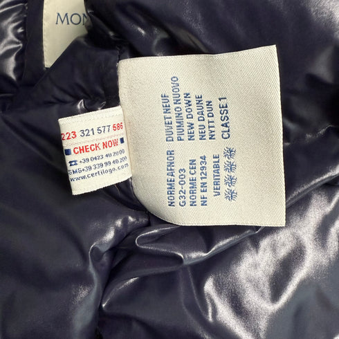 Moncler Tapajos Men’s Gilet - Size 5 (XL) - Navy Blue