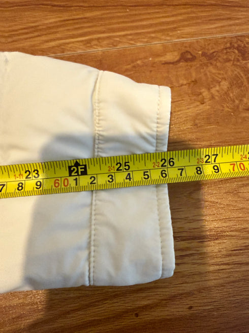 Moncler Yeres Jacket Size 3 Cream White