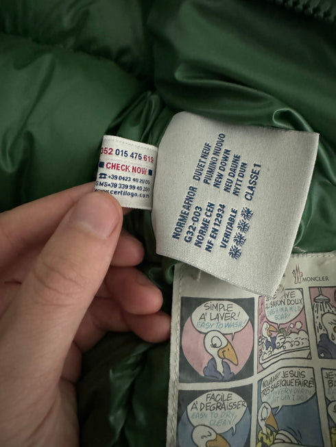 Moncler Zin Jacket size 1 green