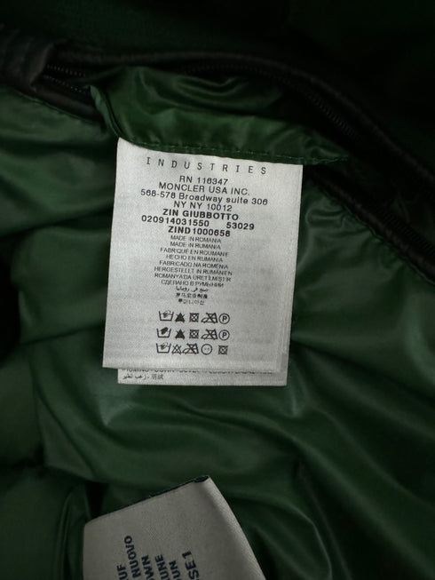 Moncler Zin Jacket size 1 green