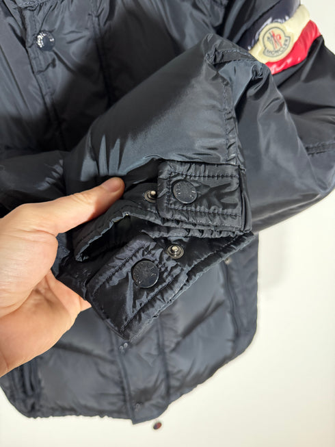 Moncler Chamonix Jacket Size 2 Navy Blue