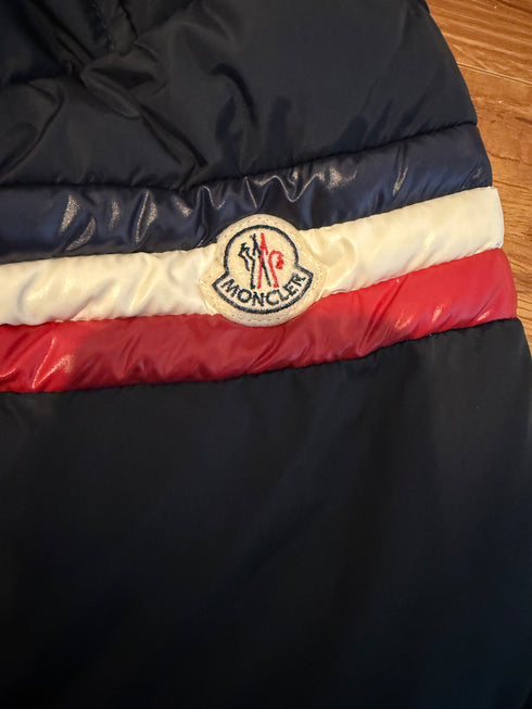 Moncler Chamonix Jacket Size 2 Navy Blue