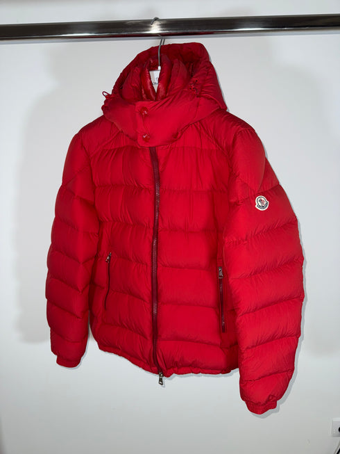 Moncler Brique Jacket Size 5 Red