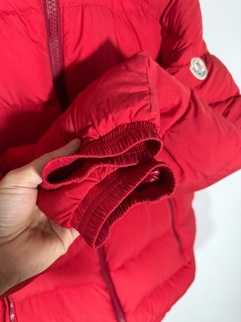 Moncler Brique Jacket Size 5 Red