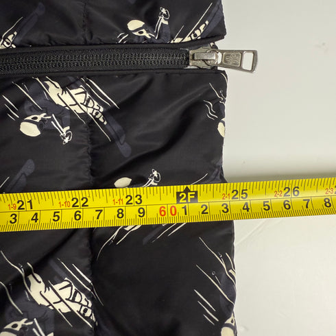 Moncler Servieres Men’s Jacket - Size 1 (S) - Black Ski Print