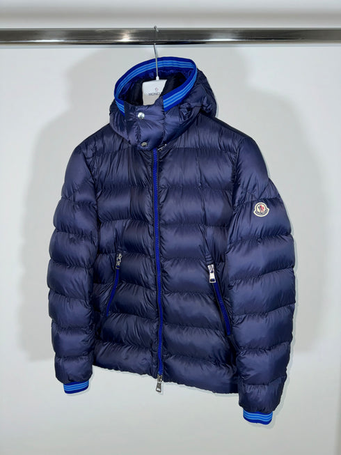 Moncler Thoule jacket size 4 navy blue
