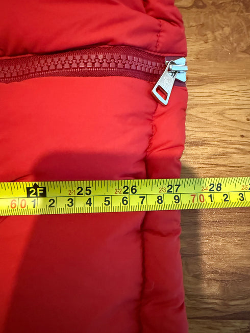 Moncler Brique Jacket Size 5 Red