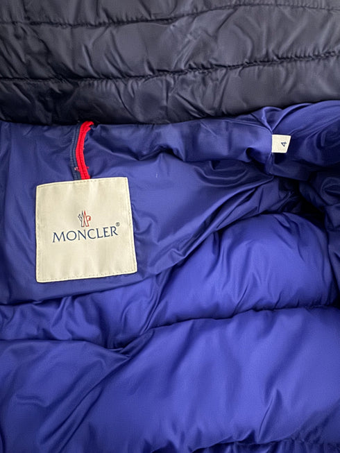 Moncler Thoule jacket size 4 navy blue