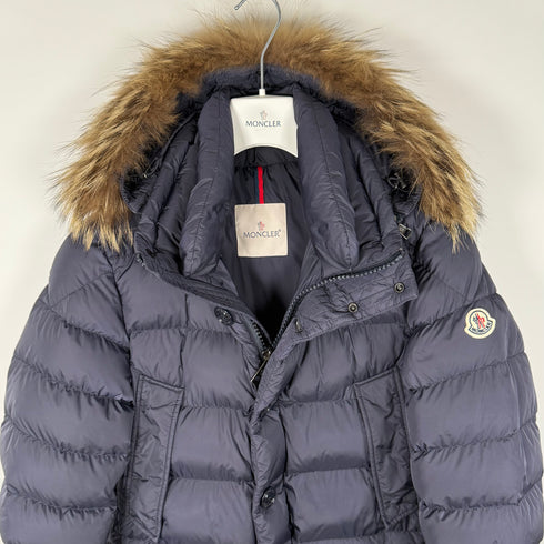 Moncler Cluny Men’s Jacket - Size 2 (S/M) - Navy Blue
