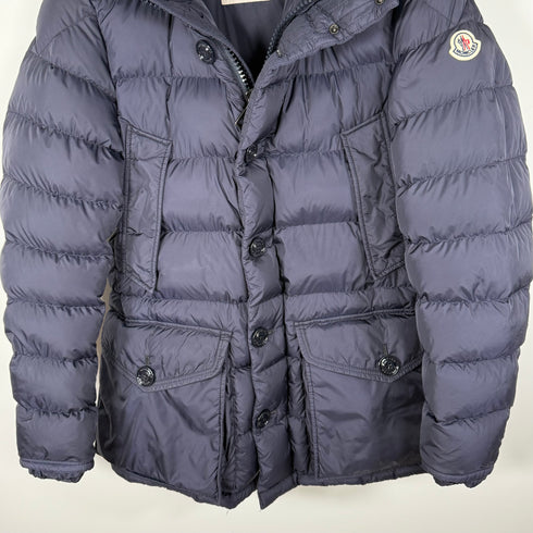 Moncler Cluny Men’s Jacket - Size 2 (S/M) - Navy Blue