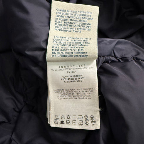 Moncler Cluny Men’s Jacket - Size 2 (S/M) - Navy Blue