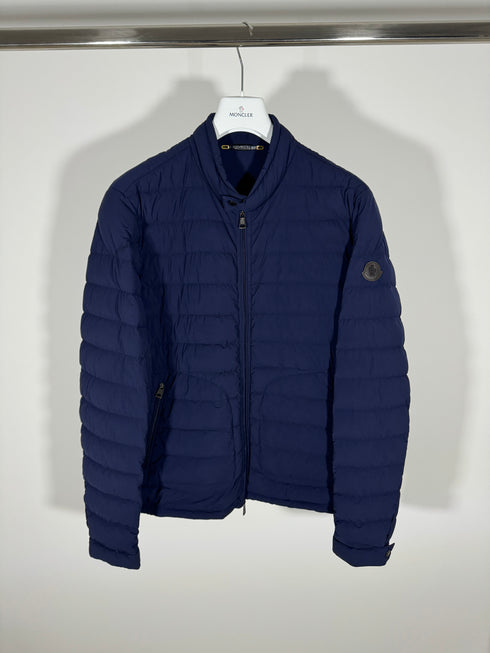 Moncler Jacket Acorus size 4 matte blue