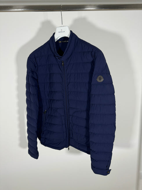 Moncler Jacket Acorus size 4 matte blue